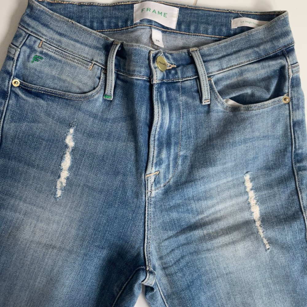Frame High and Skinny Jeans
